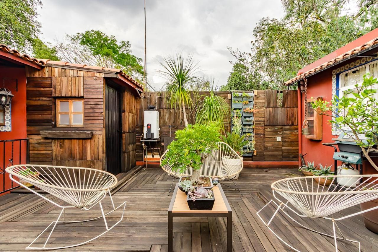 La Casita De Coyoacan Mexico City Exteriör bild