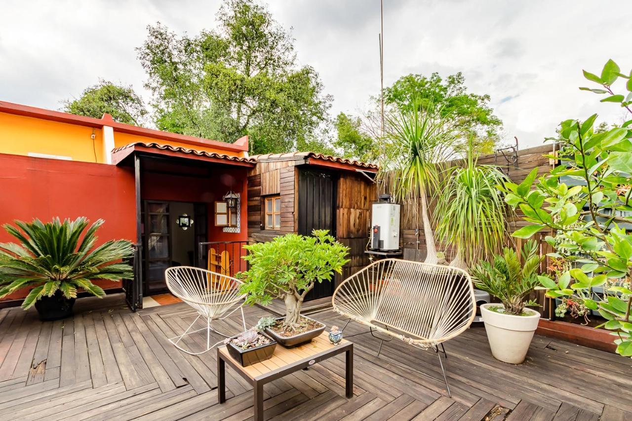 La Casita De Coyoacan Mexico City Exteriör bild